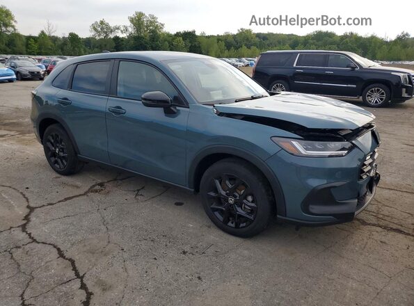 3CZRZ2H59SM773567 2025 HONDA HR-V Blue Front right
