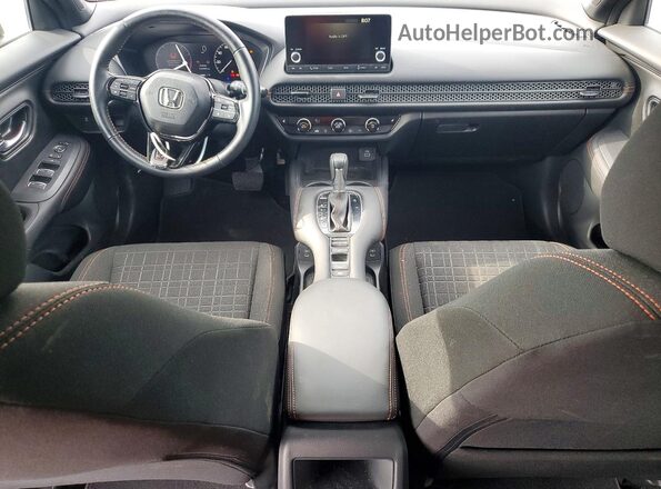 3CZRZ2H59SM773567 2025 HONDA HR-V Blue Dashboard view