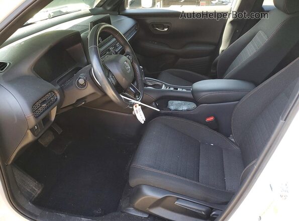 3CZRZ2H5XPM719721 2023 HONDA HR-V White Vista interior delantera
