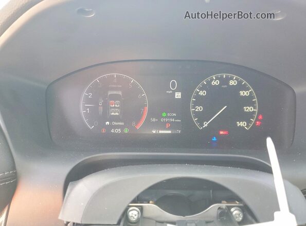 3CZRZ2H70SM749028 2025 HONDA HR-V Red Widok zestawu wskaźników
