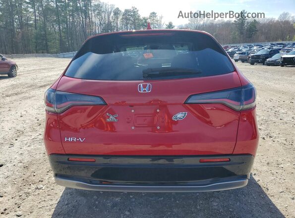 3CZRZ2H70SM749028 2025 HONDA HR-V Red Widok z tyłu