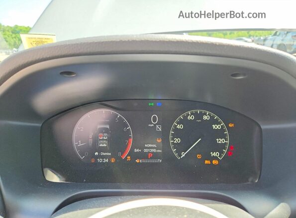 3CZRZ2H70TM770303 2026 HONDA HR-V Gray ხელსაწყოთა პანელის ხედი