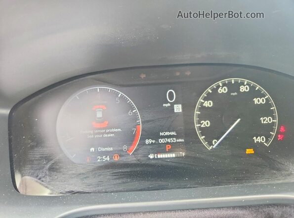 3CZRZ2H71SM789957 2025 HONDA HR-V Белый Вид щитка приборов