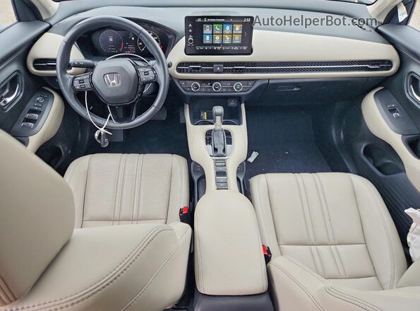 3CZRZ2H72SM723983 2025 HONDA HR-V Blue Вид панелі приладів