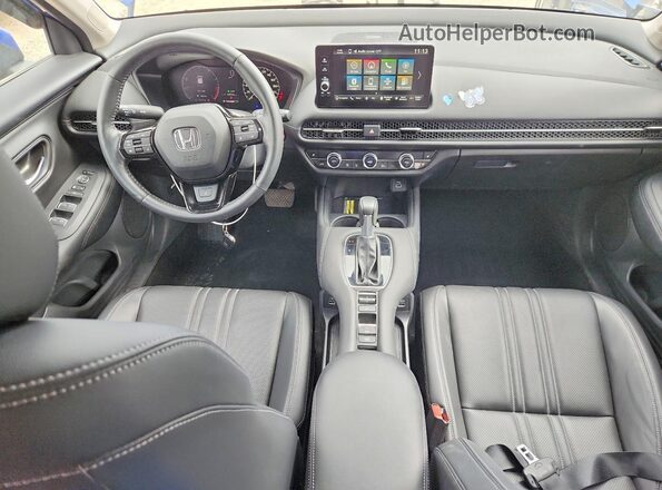 3CZRZ2H78PM100701 2023 HONDA HR-V Синий Вид панели приборов
