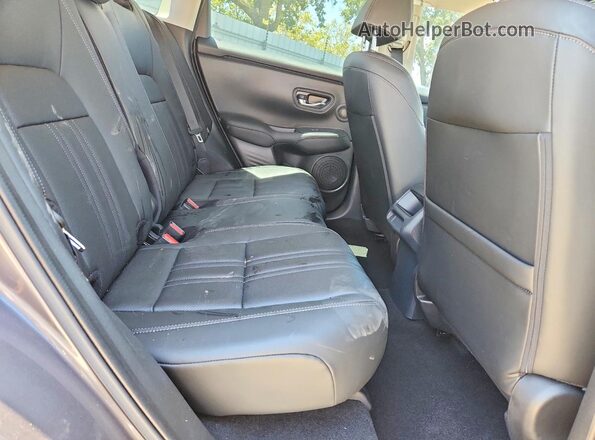 3CZRZ2H7XPM708493 2023 HONDA HR-V Gray უკანა სავარძლების ხედი