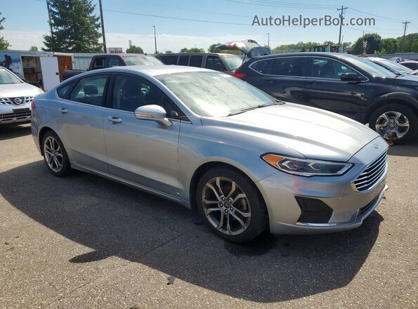 3FA6P0CD0LR196617 2020 FORD FUSION Silver Передня права чверть