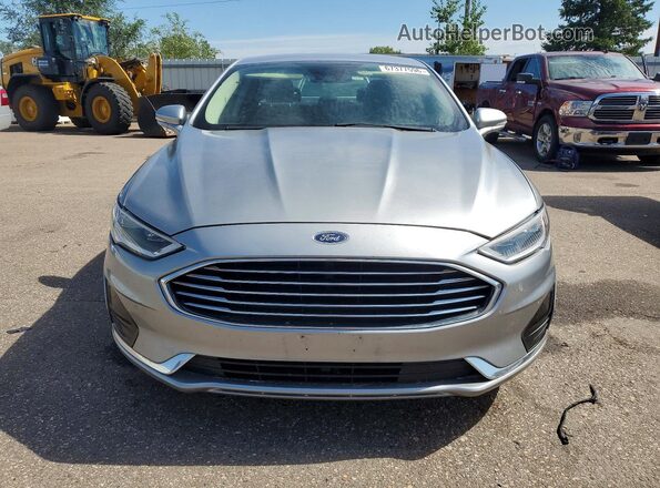 3FA6P0CD0LR196617 2020 FORD FUSION Silver Вид спереду