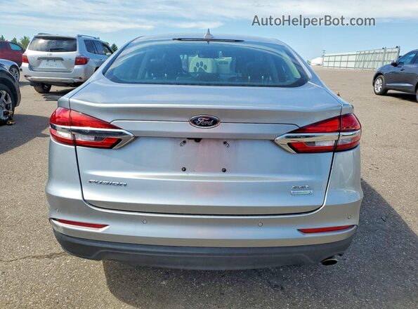 3FA6P0CD0LR196617 2020 FORD FUSION Silver Вид ззаду