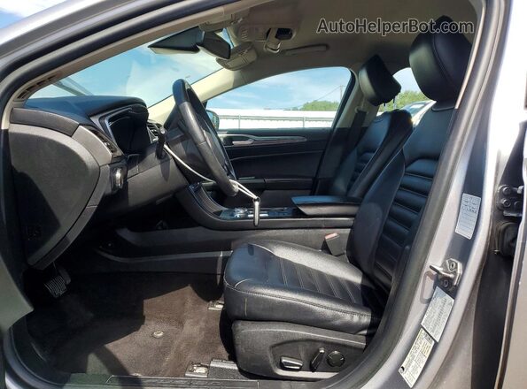3FA6P0CD0LR196617 2020 FORD FUSION Silver Вид салону спереду