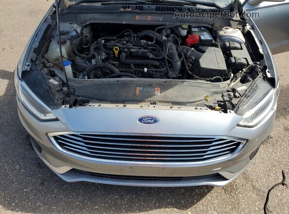 3FA6P0CD0LR196617 2020 FORD FUSION Silver Вид задньої частини салону