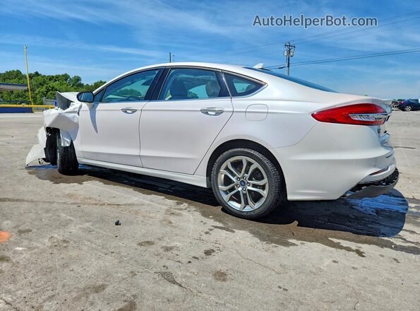 3FA6P0CD0LR249817 2020 FORD FUSION Белый Задняя левая четверть