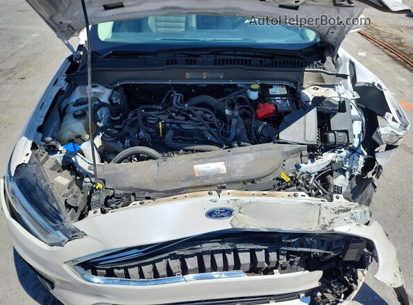 3FA6P0CD0LR249817 2020 FORD FUSION Белый Вид задней части салона