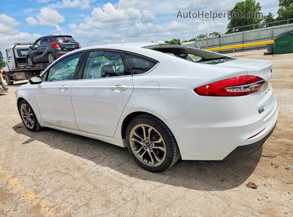 3FA6P0CD2LR152098 2020 FORD FUSION White Trasero izquierdo