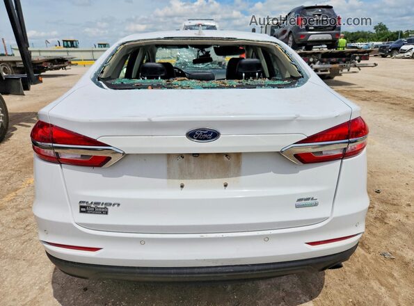 3FA6P0CD2LR152098 2020 FORD FUSION White Vista trasera