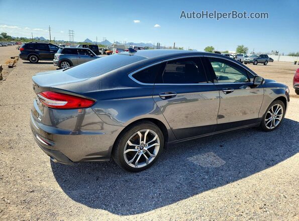 3FA6P0CD3KR117049 2019 FORD FUSION Угольный Задняя правая четверть