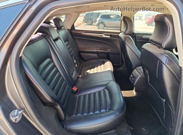 3FA6P0CD3KR117049 2019 FORD FUSION Угольный Вид задних сидений