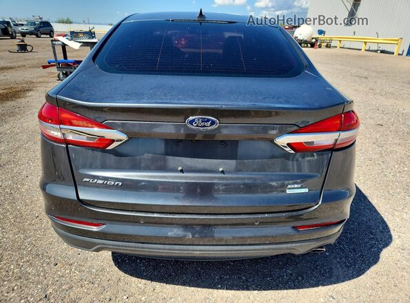 3FA6P0CD3KR117049 2019 FORD FUSION Угольный Вид сзади