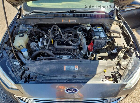 3FA6P0CD3KR117049 2019 FORD FUSION Угольный Вид задней части салона
