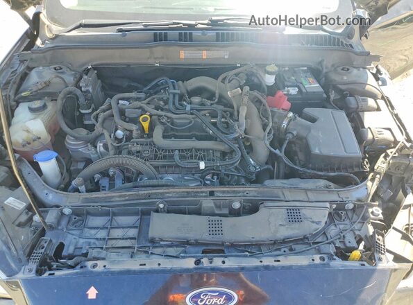 3FA6P0CD5KR109311 2019 FORD FUSION Black Rear interior view