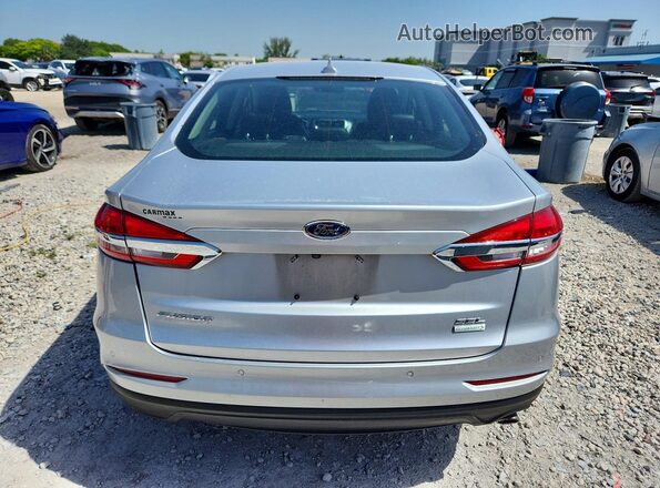 3FA6P0CD7KR139264 2019 FORD FUSION Silver Widok z tyłu
