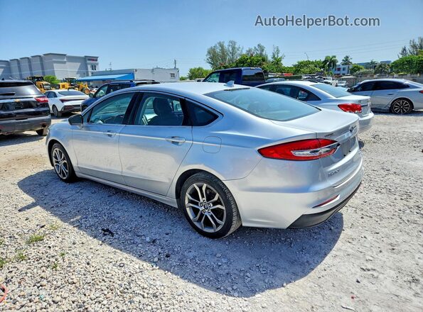 3FA6P0CD7KR139264 2019 FORD FUSION Silver Tył lewy