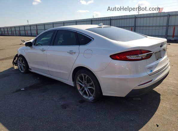 3FA6P0CD8KR127995 2019 FORD FUSION Белый Задняя левая четверть