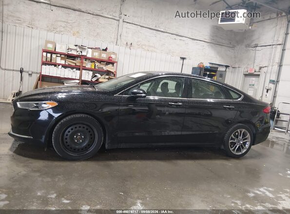 3FA6P0CD8KR149978 2019 FORD FUSION Black Սալոնի հետևի տեսք