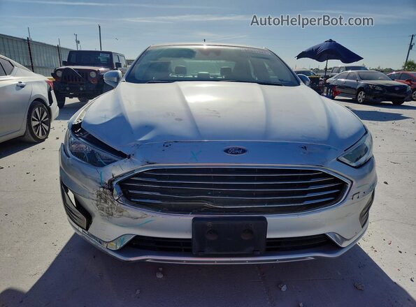 3FA6P0CD9KR140433 2019 FORD FUSION Silver წინა ხედი