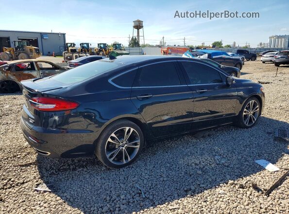 3FA6P0D92LR247853 2020 FORD FUSION Blue Tył prawy