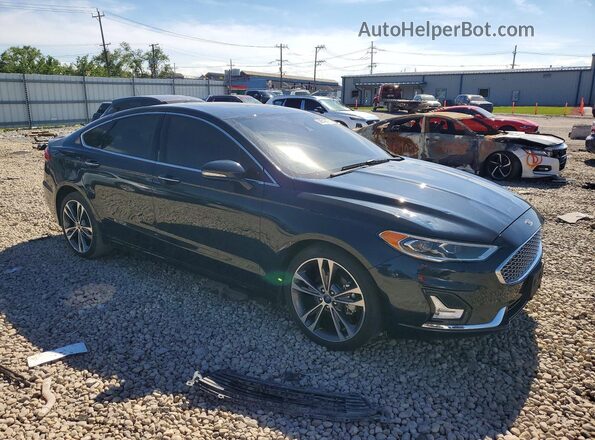 3FA6P0D92LR247853 2020 FORD FUSION Blue Przód prawy