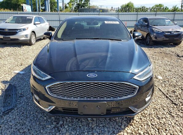 3FA6P0D92LR247853 2020 FORD FUSION Blue Widok z przodu