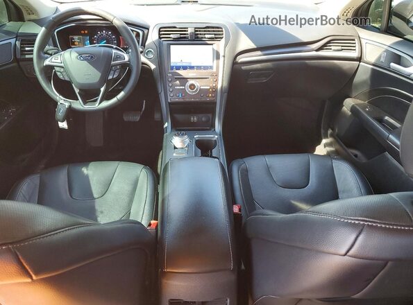 3FA6P0D92LR247853 2020 FORD FUSION Blue Widok deski rozdzielczej