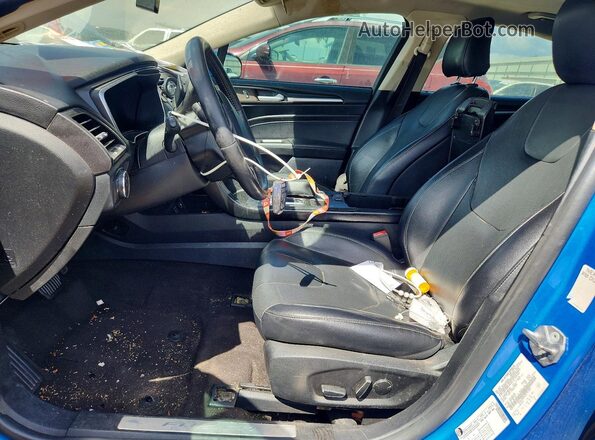 3FA6P0D94LR151447 2020 FORD FUSION Blue წინა სალონის ხედი