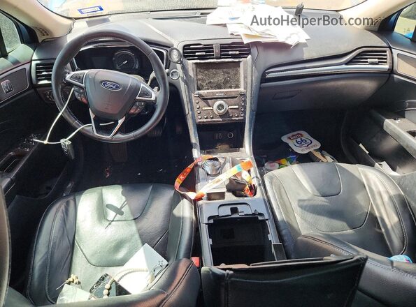 3FA6P0D94LR151447 2020 FORD FUSION Blue წინა პანელის ხედი
