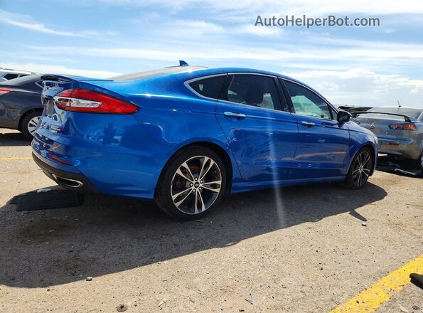 3FA6P0D94LR151447 2020 FORD FUSION Blue უკანა მარჯვენა