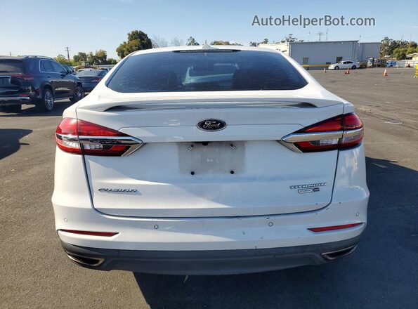 3FA6P0D95LR118344 2020 FORD FUSION White Widok z tyłu
