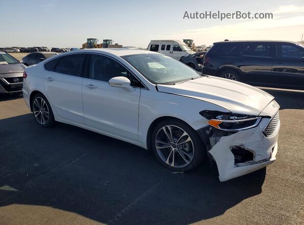 3FA6P0D95LR118344 2020 FORD FUSION White Przód prawy