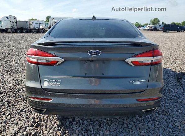 3FA6P0D96LR151191 2020 FORD FUSION Серый Вид сзади