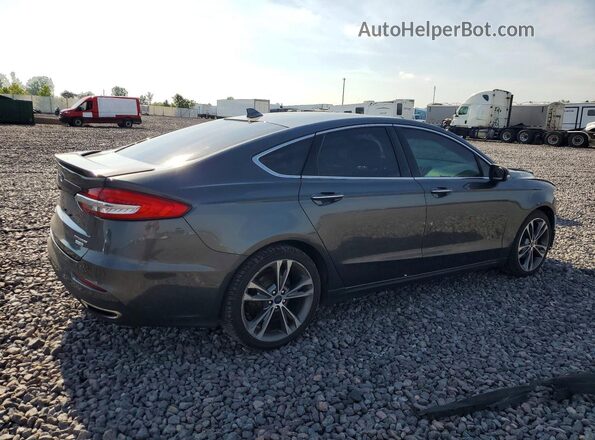 3FA6P0D96LR151191 2020 FORD FUSION Серый Задняя правая четверть