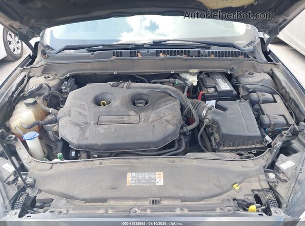 3FA6P0D97JR168966 2018 FORD FUSION Gray Rear view