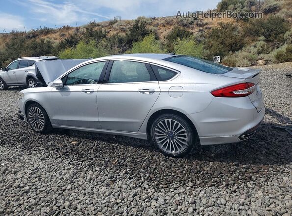 3FA6P0D98JR132400 2018 FORD FUSION Silver Tył lewy
