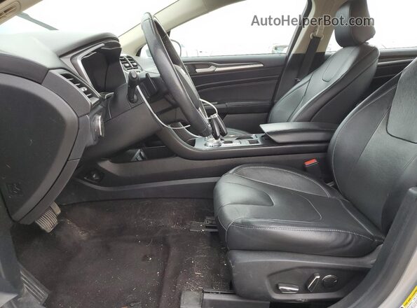 3FA6P0D98LR203369 2020 FORD FUSION Silver წინა სალონის ხედი