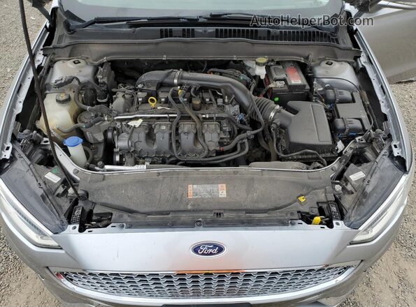 3FA6P0D98LR203369 2020 FORD FUSION Silver უკანა სალონის ხედი