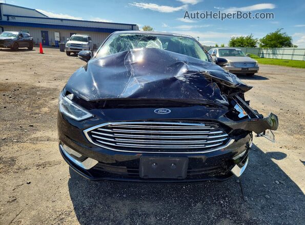 3FA6P0D99JR247653 2018 FORD FUSION Black Դիմացի տեսք