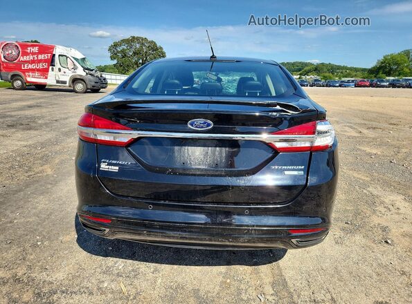 3FA6P0D99JR247653 2018 FORD FUSION Black Հետևի տեսք