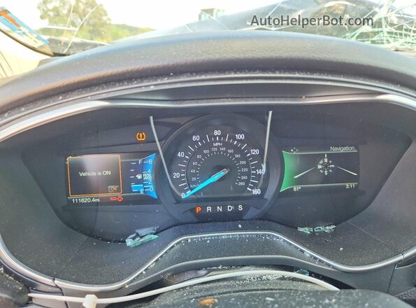 3FA6P0D99JR247653 2018 FORD FUSION Black Սարքավորումների վահանակի տեսք