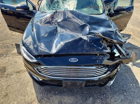 3FA6P0D99JR247653 2018 FORD FUSION Black Սալոնի հետևի տեսք