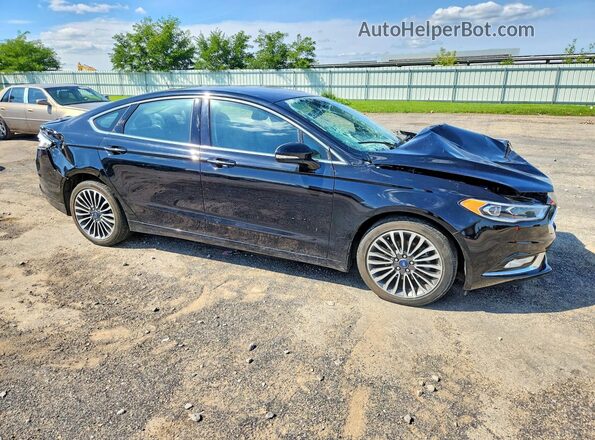 3FA6P0D99JR247653 2018 FORD FUSION Black Առջևի աջ