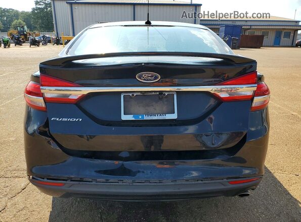 3FA6P0G71JR252582 2018 FORD FUSION Black Հետևի տեսք